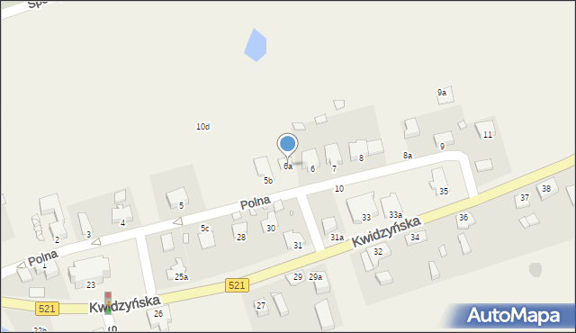 Rakowiec, Kwidzyńska, 6a, mapa Rakowiec