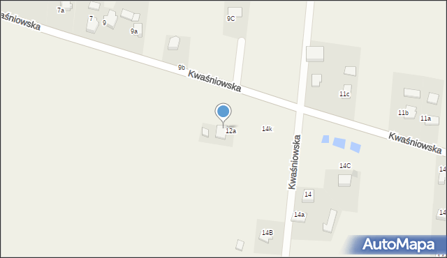 Ryczówek, Kwaśniowska, 14E, mapa Ryczówek