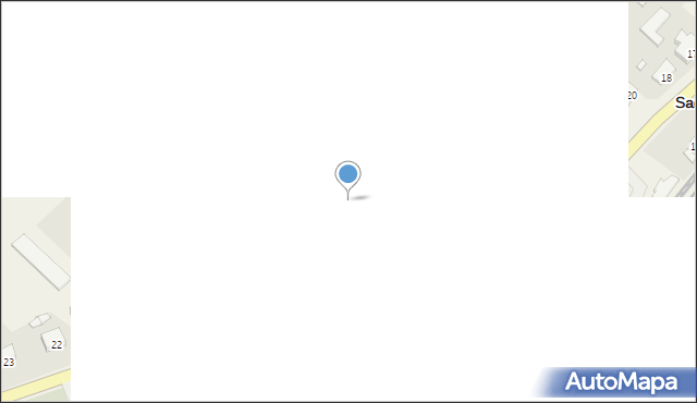 Sadlinki, Kwidzyńska, 20g, mapa Sadlinki