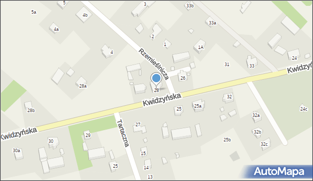 Sadlinki, Kwidzyńska, 28, mapa Sadlinki