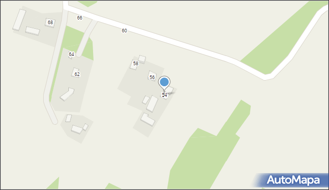 Sulejów, Kwiatowa, 54, mapa Sulejów