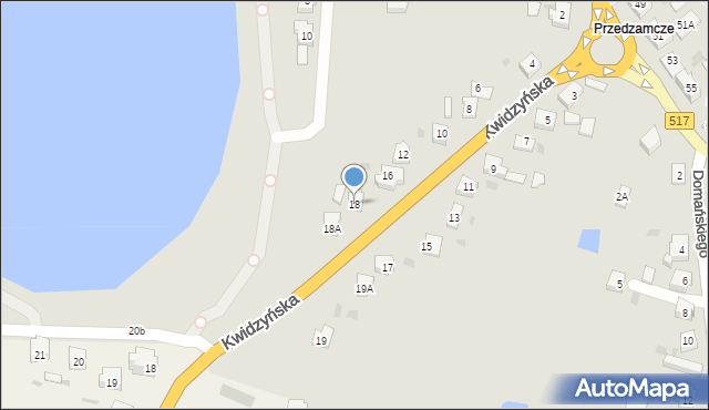 Sztum, Kwidzyńska, 18, mapa Sztum