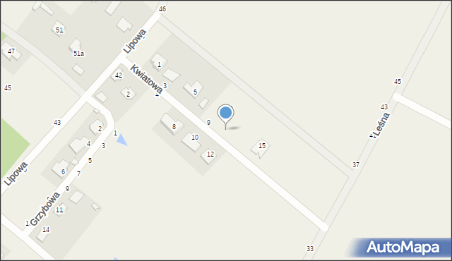 Targówka, Kwiatowa, 11, mapa Targówka