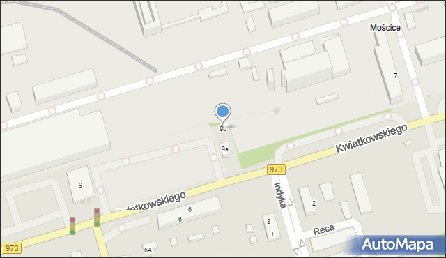 Tarnów, Kwiatkowskiego Eugeniusza, 9b, mapa Tarnów