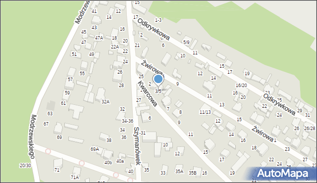 Tomaszów Mazowiecki, Kwarcowa, 3/5, mapa Tomaszów Mazowiecki
