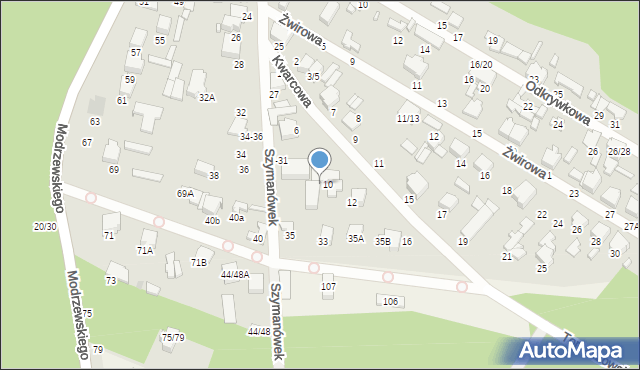 Tomaszów Mazowiecki, Kwarcowa, 8, mapa Tomaszów Mazowiecki