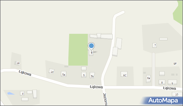Bobowo, Łąkowa, 6, mapa Bobowo