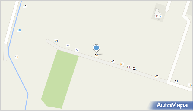 Bolechowice, Łąkowa, 70, mapa Bolechowice