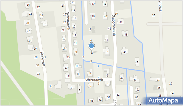 Borówiec, Labirynt Wodny, 4, mapa Borówiec