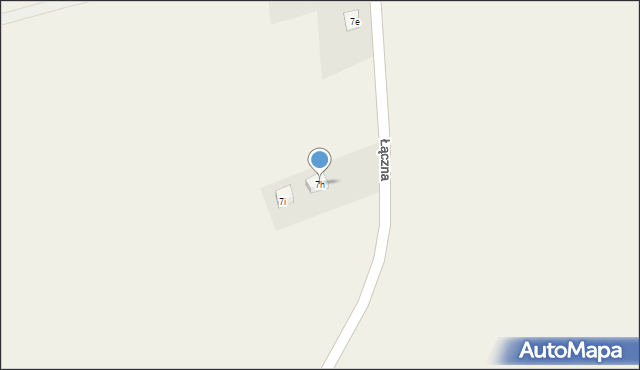 Brzeźce, Łączna, 7h, mapa Brzeźce