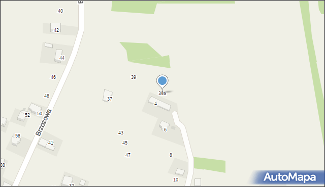Brzoskwinia, Lawendowa, 10, mapa Brzoskwinia
