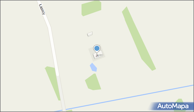 Brzozówka, Łasicy, 15, mapa Brzozówka
