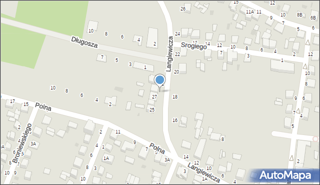 Busko-Zdrój, Langiewicza Mariana, gen., 29, mapa Busko-Zdrój