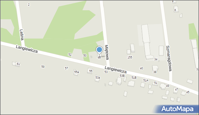 Busko-Zdrój, Langiewicza Mariana, gen., 48, mapa Busko-Zdrój