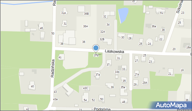 Celestynów, Laskowska, 37b, mapa Celestynów