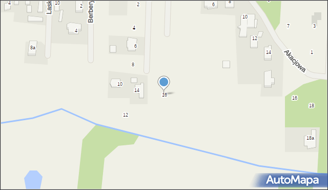 Cerekiew, Lawendowa, 16, mapa Cerekiew