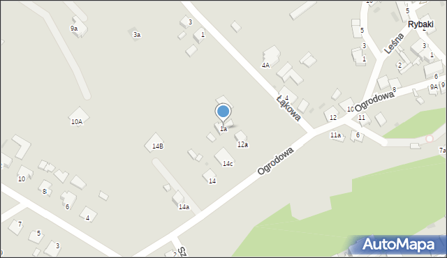 Chełmno, Łąkowa, 1a, mapa Chełmno