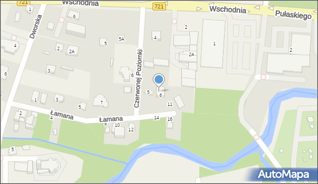 Chyliczki, Łamana, 9, mapa Chyliczki