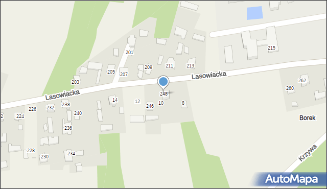 Cmolas, Lasowiacka, 248, mapa Cmolas