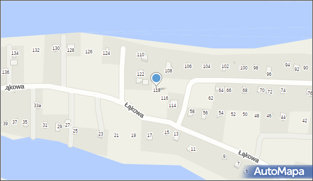 Cupel, Łąkowa, 118, mapa Cupel