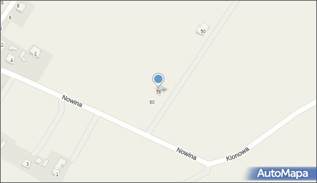 Dachowa, Lamparcia, 58, mapa Dachowa