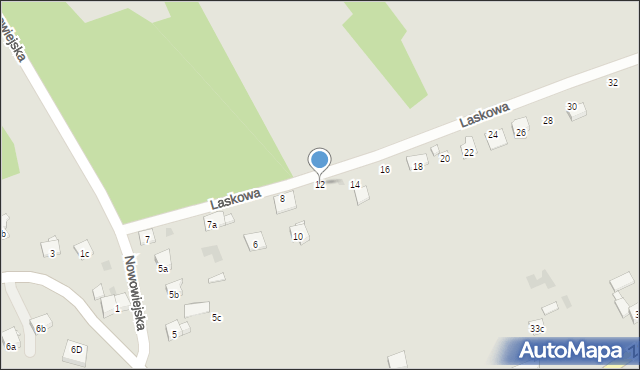 Dobczyce, Laskowa, 12, mapa Dobczyce