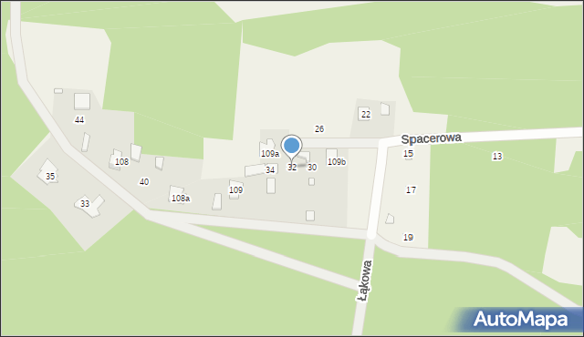 Dobczyn, Łąkowa, 32, mapa Dobczyn