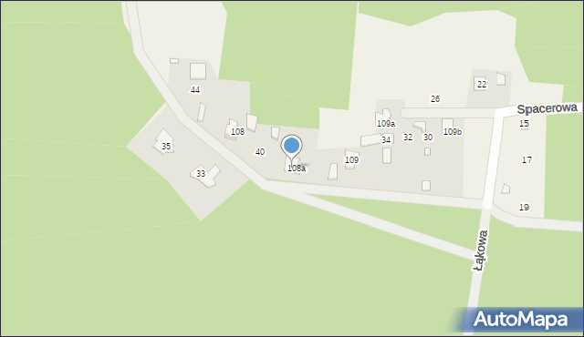 Dobczyn, Łąkowa, 38, mapa Dobczyn