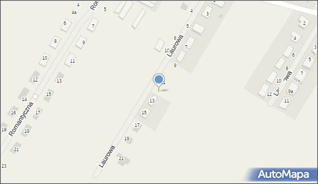 Dosin, Laurowa, 11c, mapa Dosin