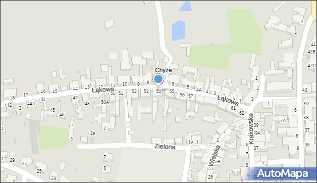 Drezdenko, Łąkowa, 54, mapa Drezdenko