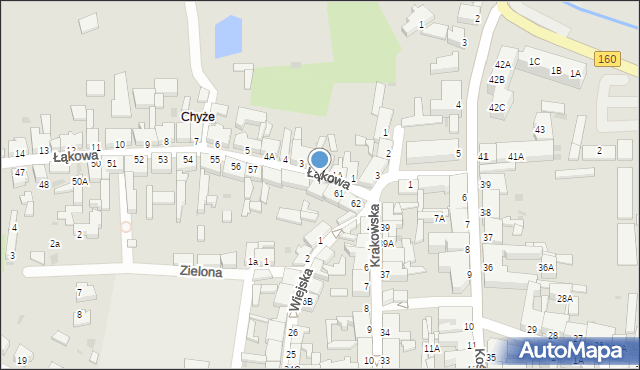 Drezdenko, Łąkowa, 60, mapa Drezdenko