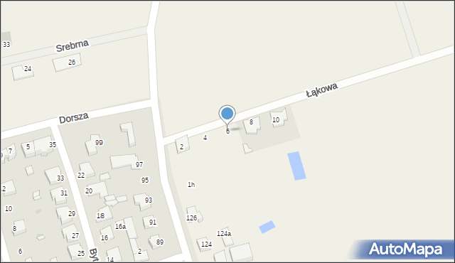 Dzierzążenko, Łąkowa, 6, mapa Dzierzążenko