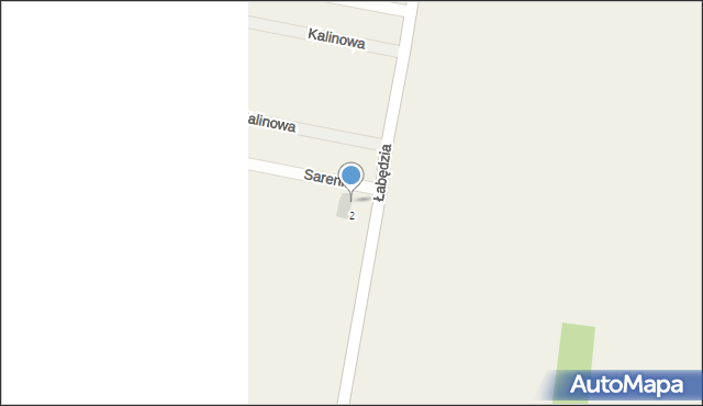 Gawartowa Wola, Łabędzia, 11, mapa Gawartowa Wola