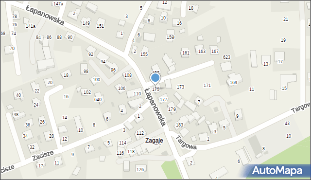 Gdów, Łapanowska, 175, mapa Gdów