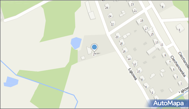 Gołotczyzna, Łąkowa, 17, mapa Gołotczyzna