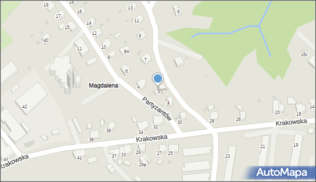 Gorlice, Laskowskiego Konstantego, 3, mapa Gorlic