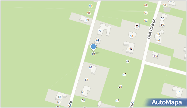 Izabelin C, Langiewicza Mariana, gen., 66, mapa Izabelin C