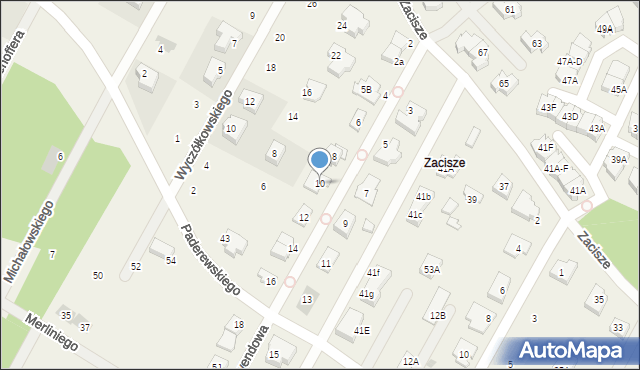 Jabłonna, Lawendowa, 10, mapa Jabłonna