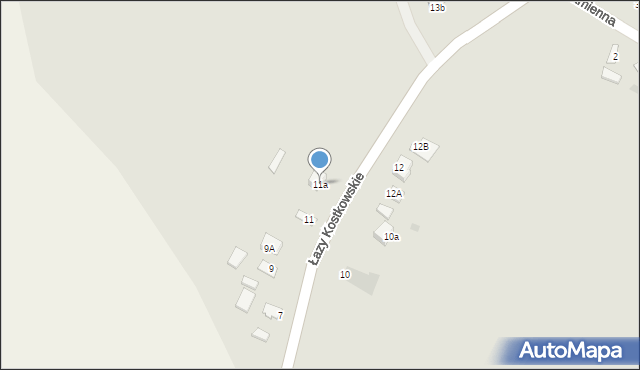 Jarosław, Łazy Kostkowskie, 11a, mapa Jarosławia