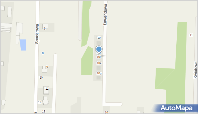 Jaskrów, Lawendowa, 10l, mapa Jaskrów