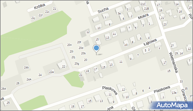 Klepacze, Łąkowa, 18, mapa Klepacze