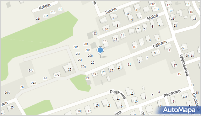 Klepacze, Łąkowa, 18a, mapa Klepacze