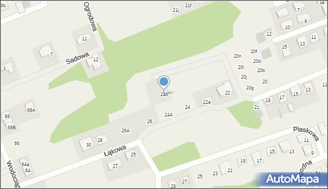 Klepacze, Łąkowa, 24b, mapa Klepacze