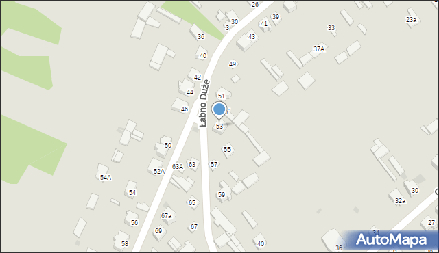 Kolno, Łabno Duże, 53, mapa Kolno