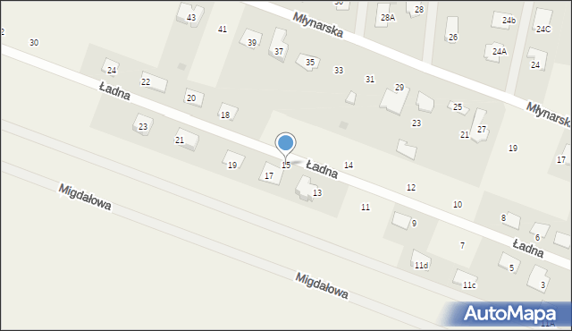 Konarzyce, Ładna, 15, mapa Konarzyce