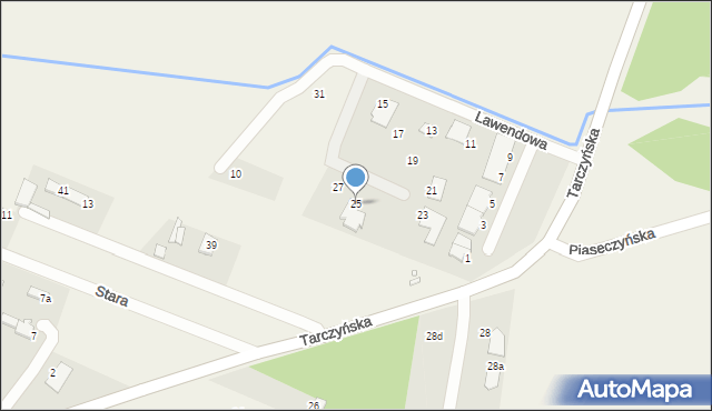 Kotorydz, Lawendowa, 25, mapa Kotorydz