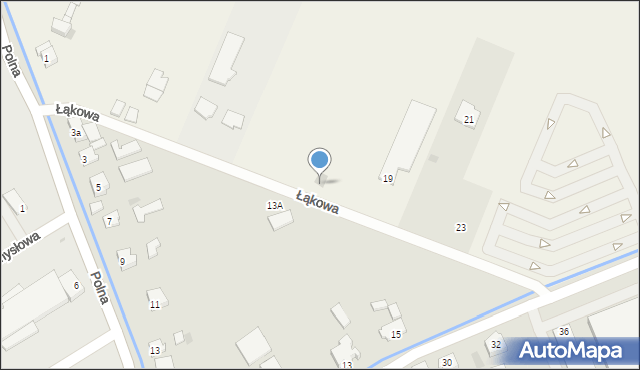 Kowanówko, Łąkowa, 17, mapa Kowanówko