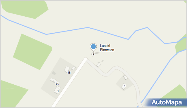 Książenice, Lasoki, 4, mapa Książenice