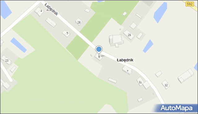 Łabędnik, Łabędnik, 6, mapa Łabędnik