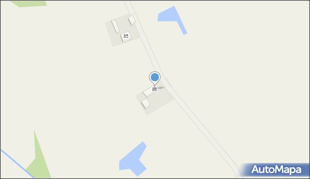 Łabędzie, Łabędzie, 86, mapa Łabędzie